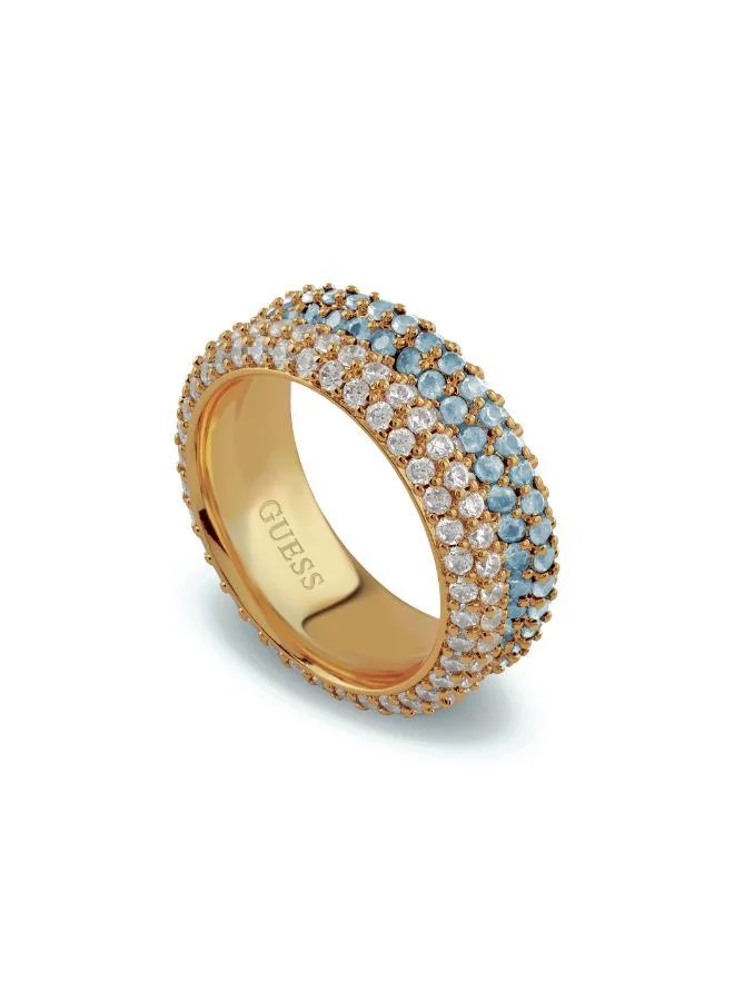 GUESS Essenza Pave Double Ring